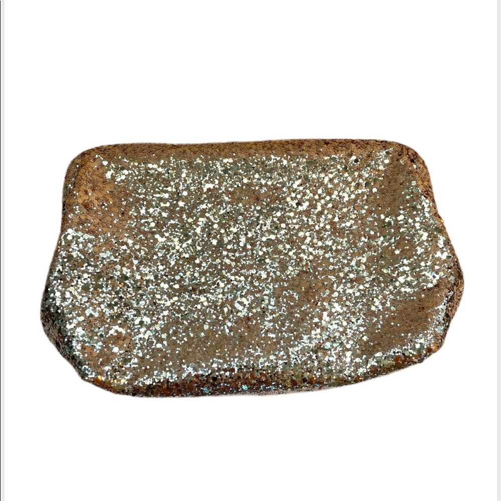 Rose Gold J- Crew Sparkly Handbag